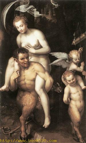 Venus Riding a Satyr 1602-08