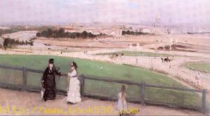 View of Paris from the Trocadero 1872