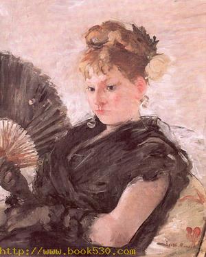 Woman with a Fan (Head of a Girl) 1876