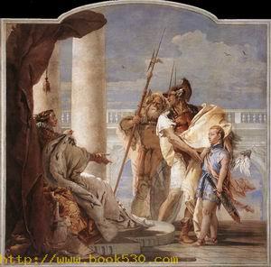 Aeneas Introducing Cupid Dressed as Ascanius to Dido 1757