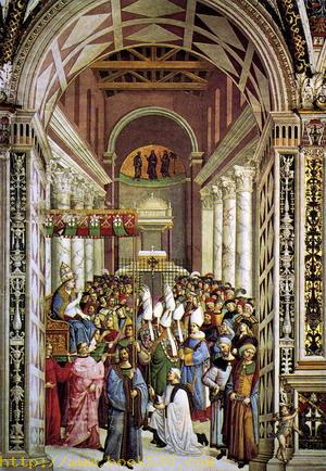 Aeneas Piccolomini Crowned as Pope 1502-08