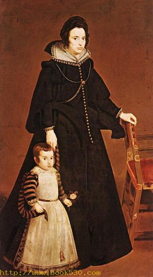 Dona Antonia de Ipenarrieta y Galdos and her Son Luis c. 1631