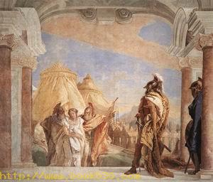 Eurybates and Talthybios Lead Briseis to Agamemmon 1757