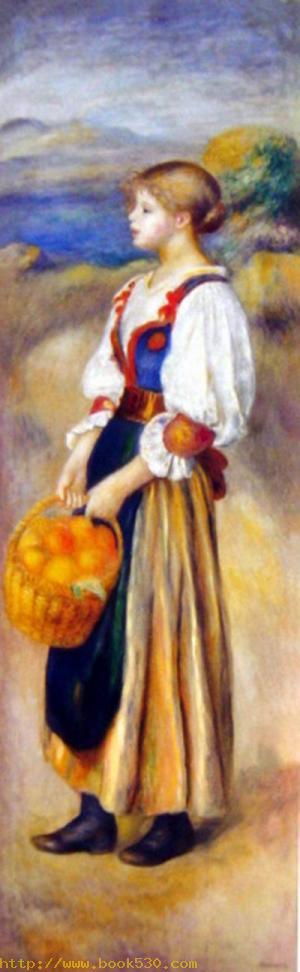 Girl with a Basket of Oranges,c.1889