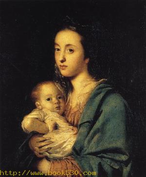 Mrs Joseph Martin and Her Son. 1760