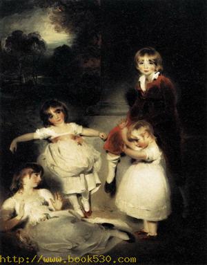 Portrait of the Children of John Angerstein 1808