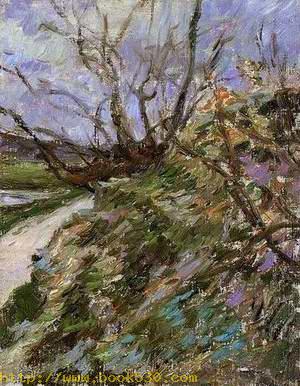 River Bank In Winter (study)