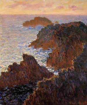 Rocks at Belle-Ile Port-Domois 1886