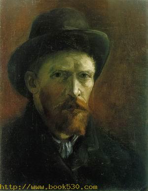 Self-Portrait with Dark Felt Hat 1886