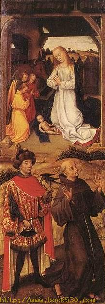 Sforza Triptych (left wing) c. 1460