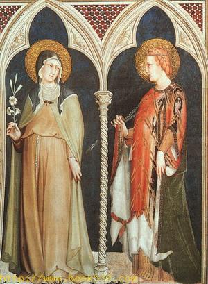 St. Clare and St. Elizabeth of Hungary 1321