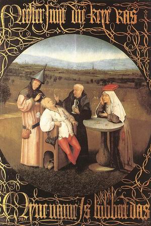 The Cure of Folly (Extraction of the Stone of Madness) 1475-80