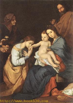 The Holy Family with St Catherine 1648