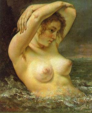 The Woman in the Waves 1866