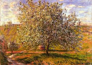 Tree in Flower near Vetheuil 1879