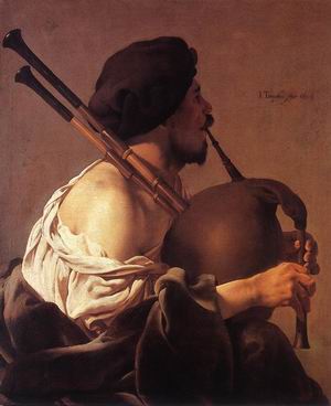 Bagpipe Player 1624