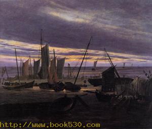 Boats in the Harbour at Evening c. 1828