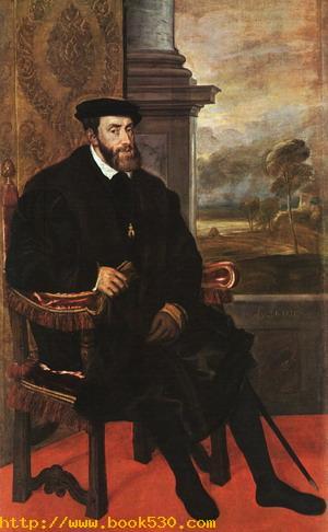 Charles V Seated, 1548