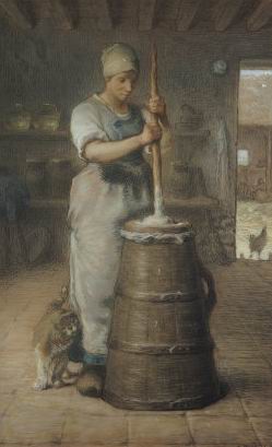 Churning Butter 1866-68