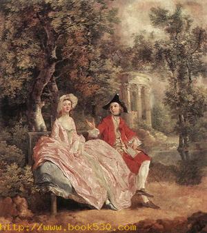 Conversation in a Park c. 1740