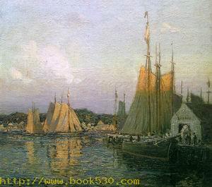 Evening in the Harbor 1910