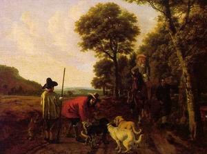 Hunters and Dogs 1665