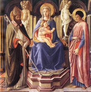 Madonna and Sts Clement and Just 1450