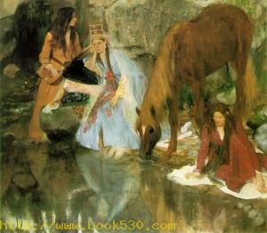 Mlle Fiocre in the Ballet The Source 1867-68