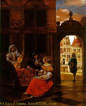 Musical Party in a Courtyard 1677
