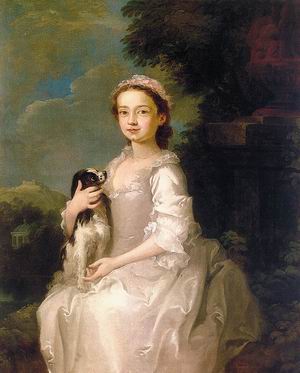 Portrait of a Young Girl 1742-45