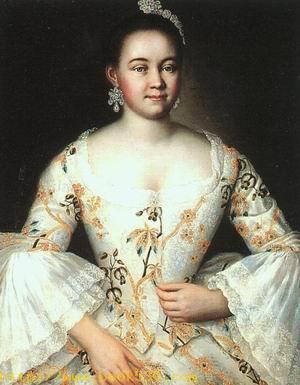 Portrait of Stepanida Yakovleva, after 1756