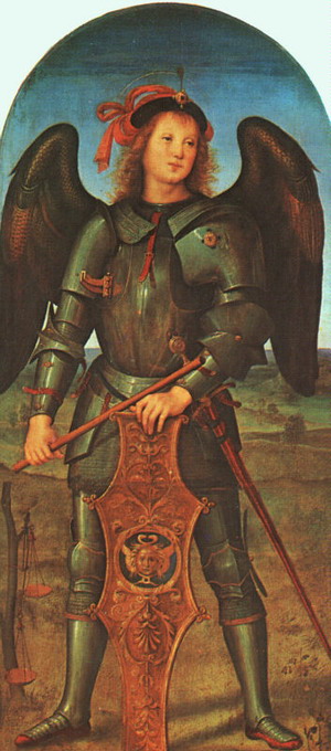 St. Michael (Panel of the Polytych of Certosa di Pavia) c. 1499