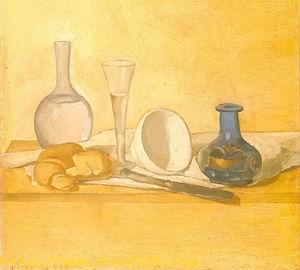 Still-Life with a Brioche 1920