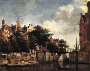 The Martelaarsgracht in Amsterdam c. 1670