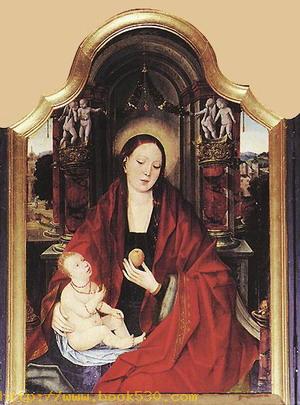 Virgin with the Pear (centre panel)
