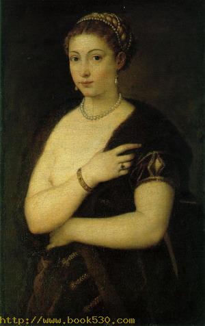 Woman in a Fur Coat c. 1536-38