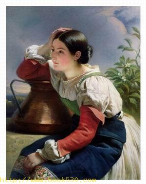 Young Italian at the Well, circa 1833-34