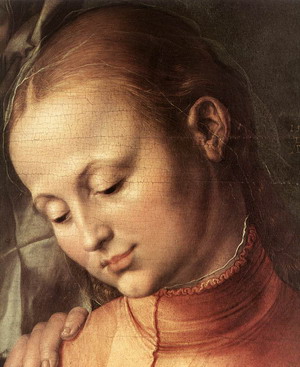 St Anne with the Virgin and Child (detail) 1519