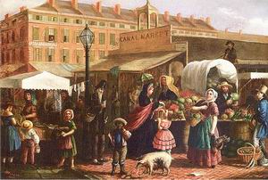 Canal Street Market 1860