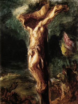 Christ on the Cross (sketch) 1845