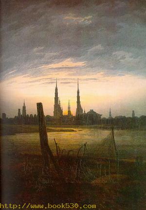 City at Moonrise, 1817