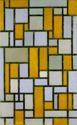 Composition with Gray and Light Brown 1918