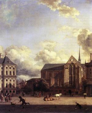 Dam Square, Amsterdam c. 1668