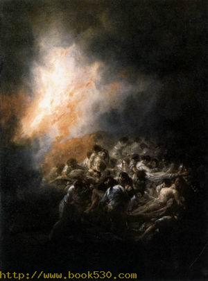 Fire at Night 1793-94