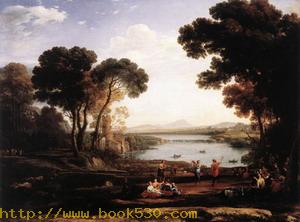 Landscape with Dancing Figures (The Mill) 1648