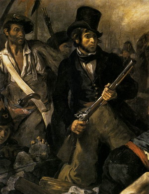 Liberty Leading the People (detail) 1830
