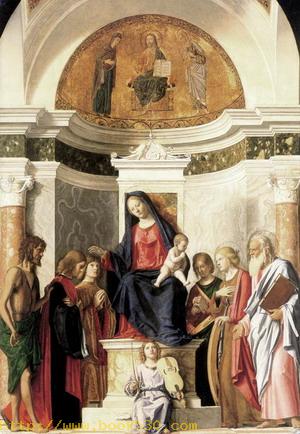 Madonna Enthroned with the Child