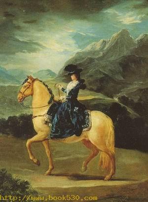 Maria Teresa of Vallabriga on Horseback, 1783