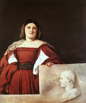 Portrait of a Woman called La Schiavona, 1508-1510