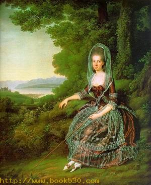 Portrait of Madame de Pragins 1779